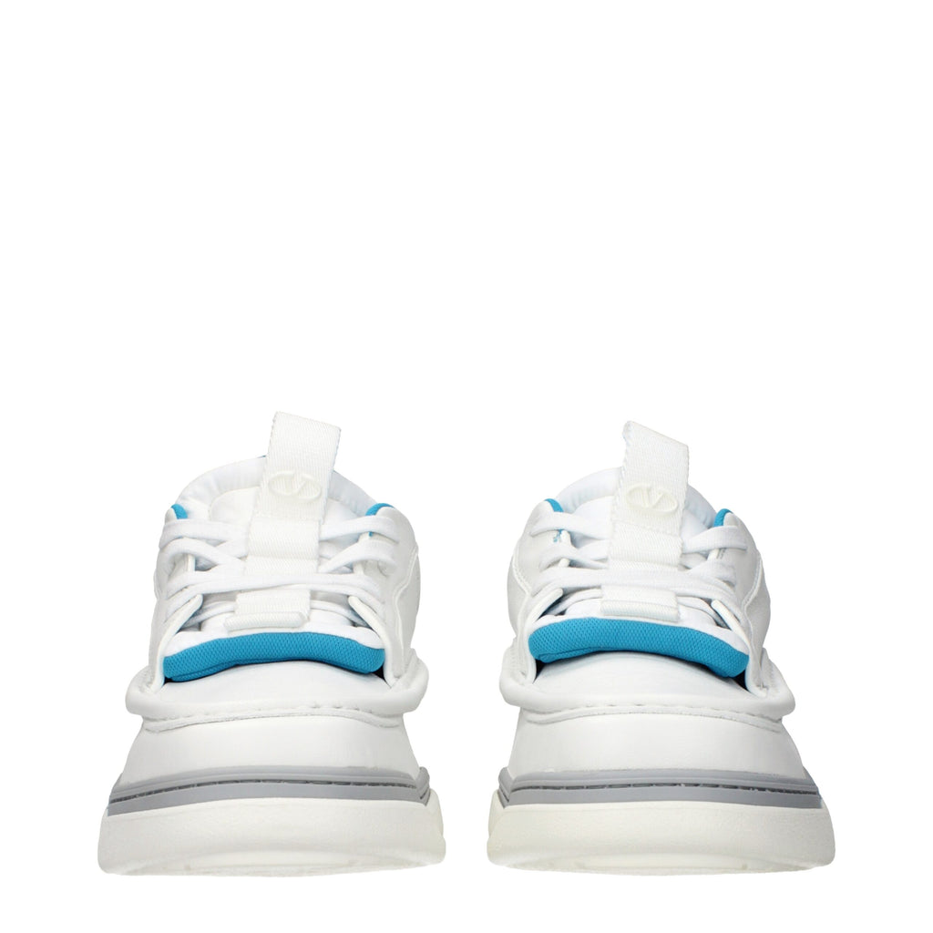 Valentino Garavani White Leather Low Top Sneakers